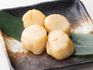 帆立貝柱燻製