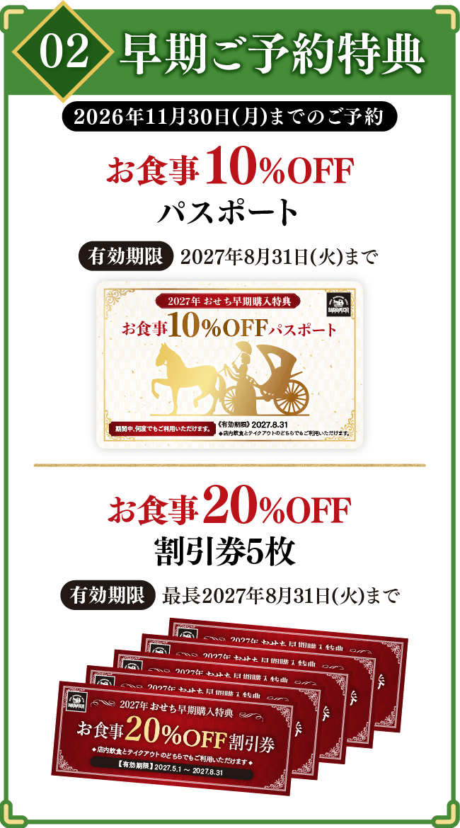 02 早期ご予約特典